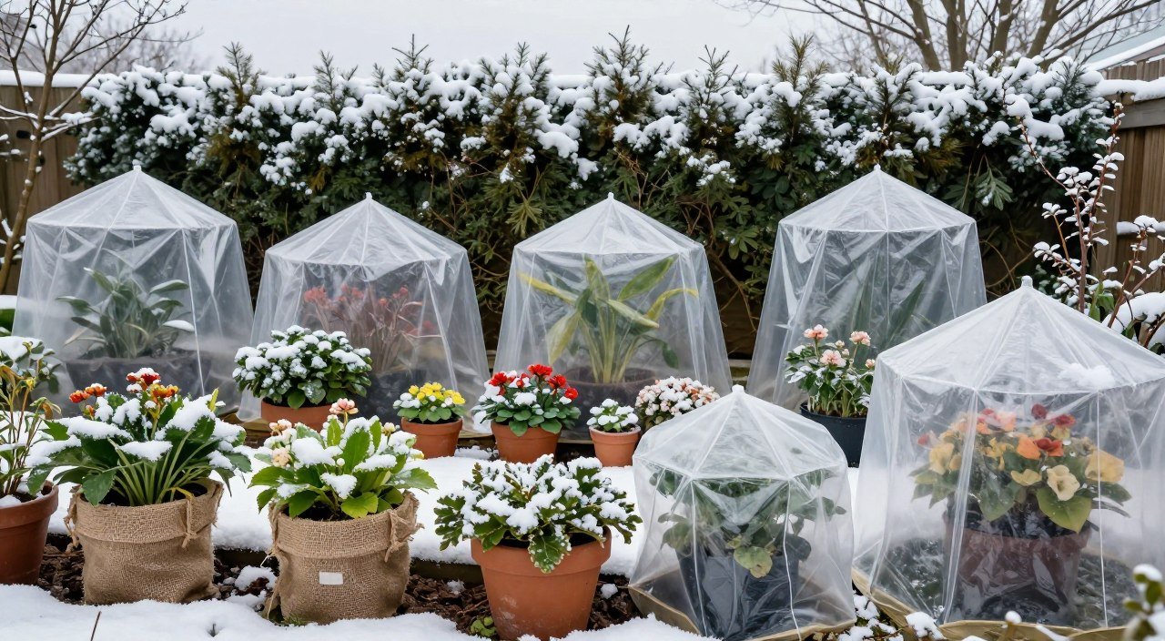 Métodos Práticos para Proteger suas Plantas no Inverno